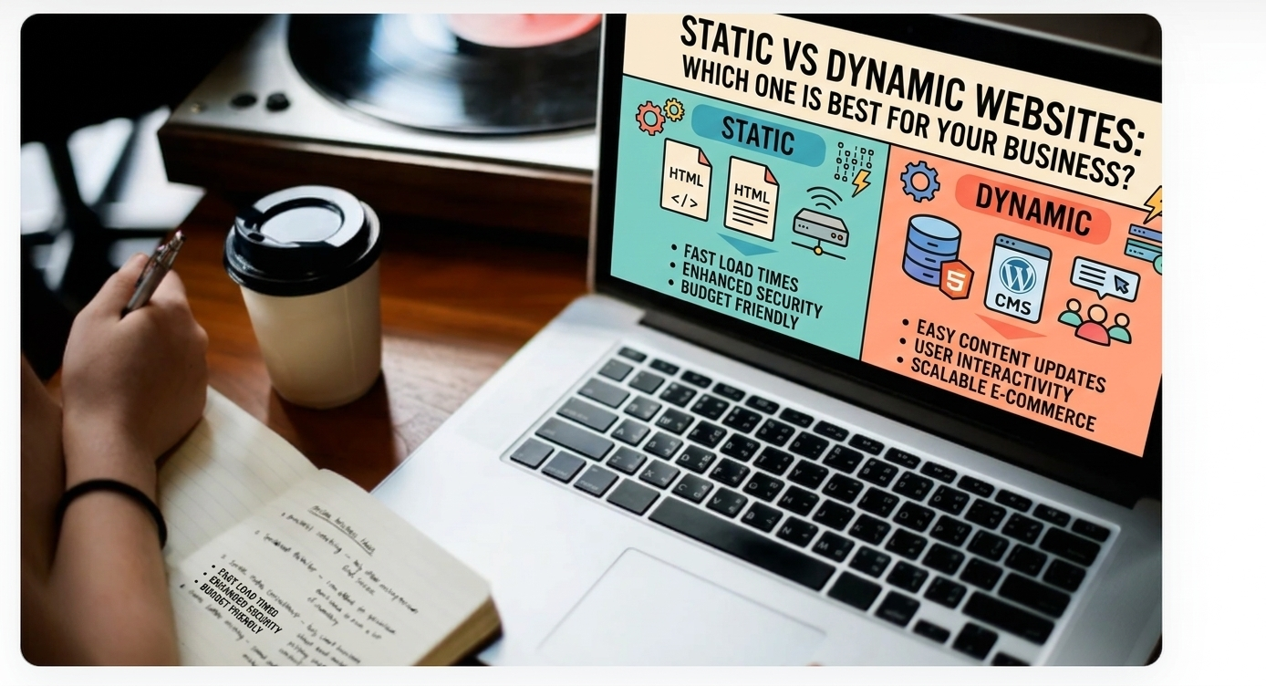 Static vs Dynamic Websites: Which One Is Best for Your Business?