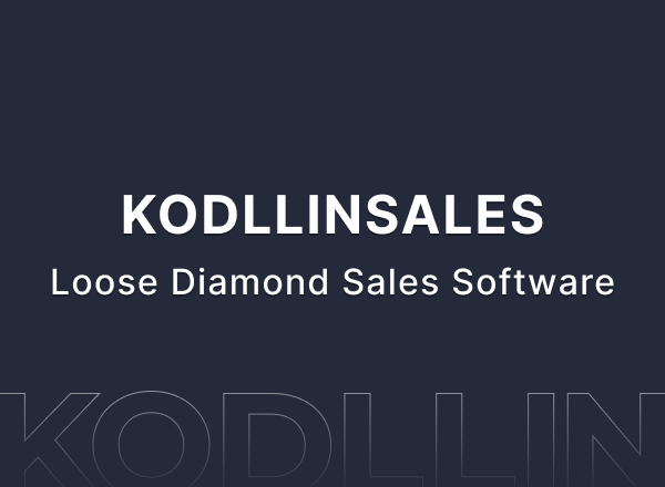 Loose Diamond Sales Software